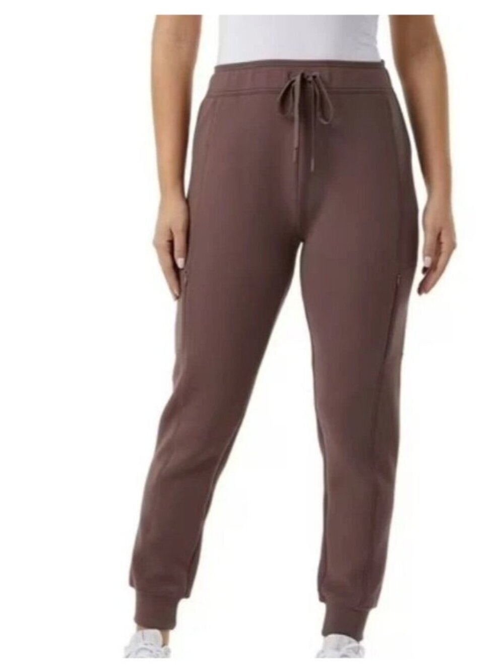 NWOT 32 Degrees Heat Women's Joggers M Brown Scuba